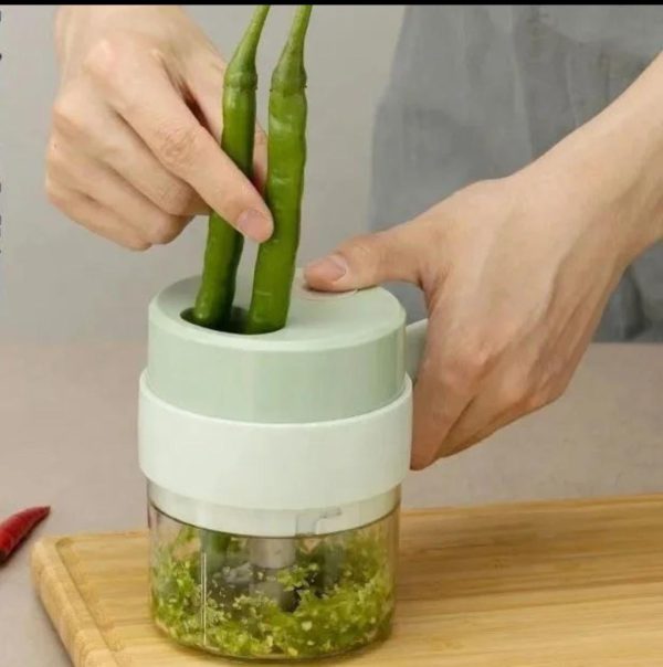 Electric Handheld Vegetable Cutter & Food Chopper – Multifunctional Kitchen Tool
