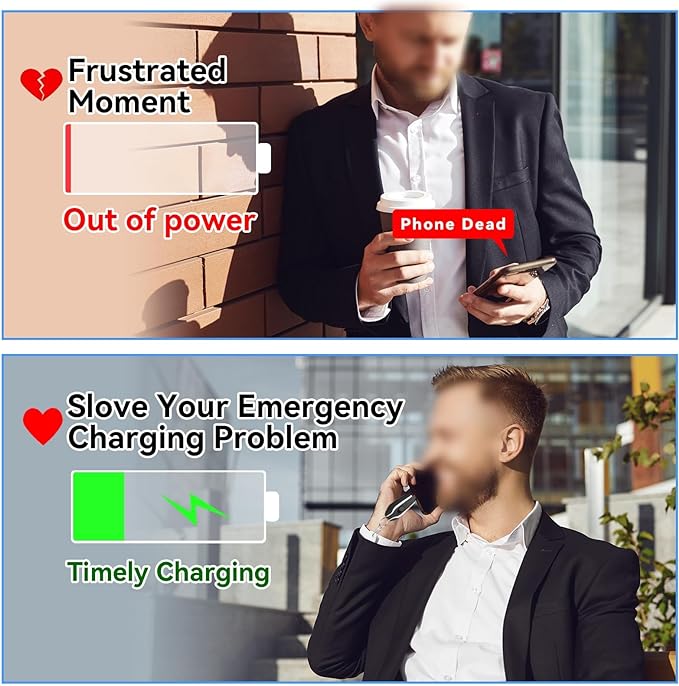 Power Pod Mini Keychain Power Bank – 1500mAh Emergency Charger
