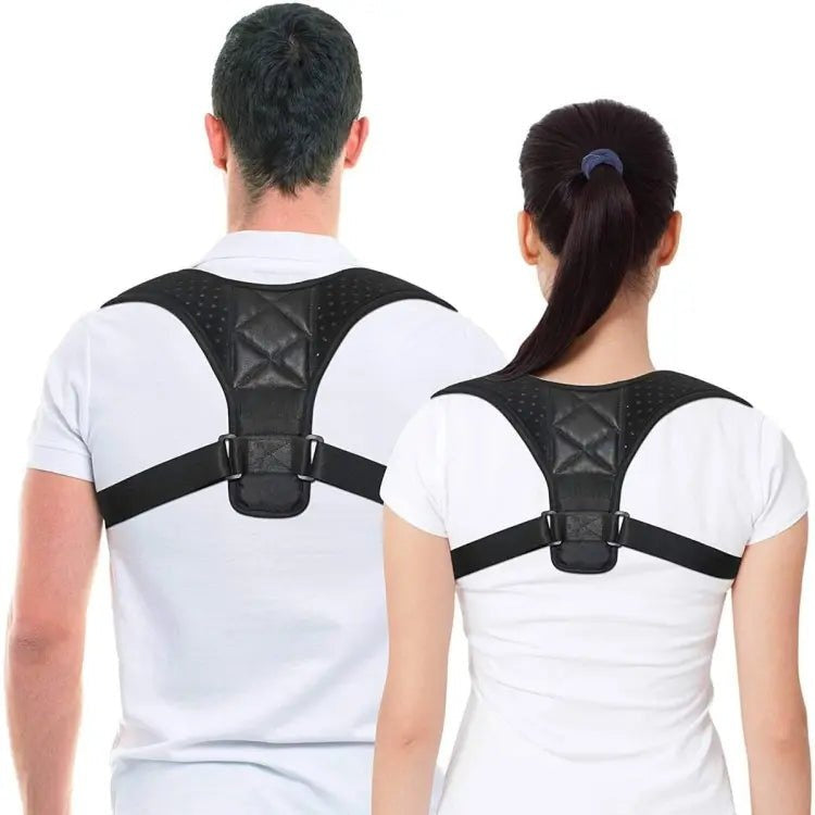 Adjustable Back Support Belt – Breathable Posture Corrector & Spine Support Brace