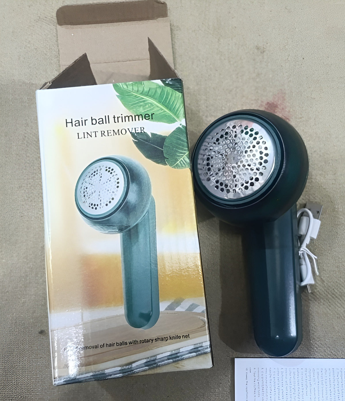 Electric Lint Remover for Clothing – Rechargeable Fabric Shaver & Anti-Pilling Trimmer