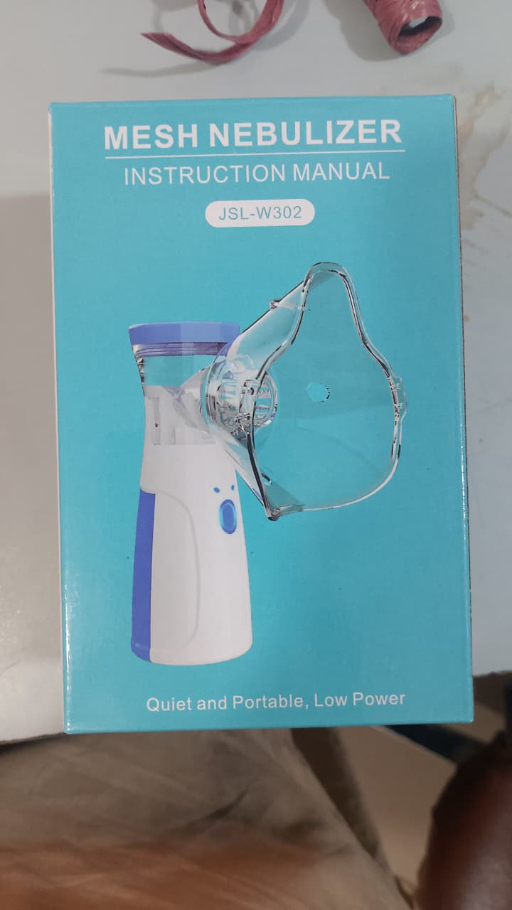 Portable Mesh Nebulizer JSL-W302 – Quiet Low-Power Personal Inhaler