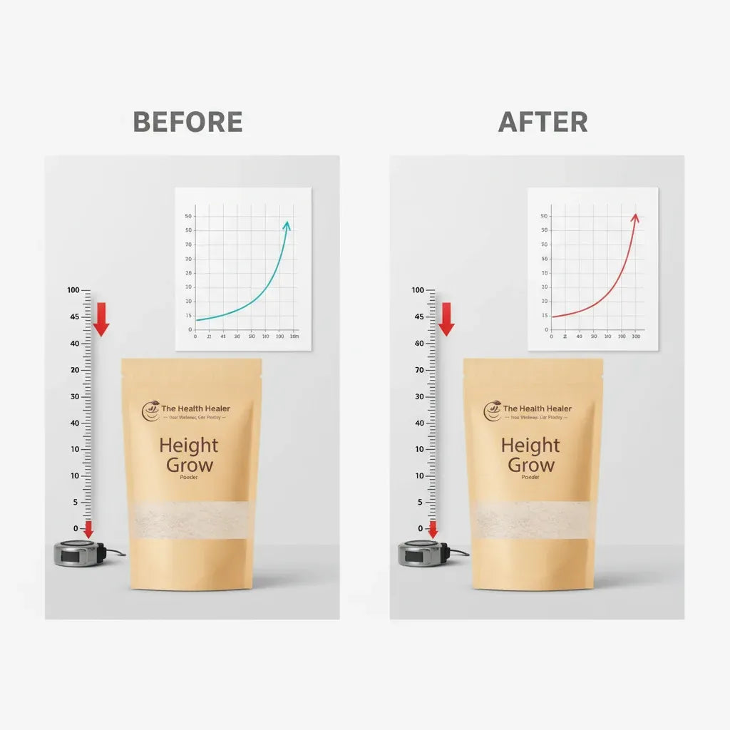 Boost Height Naturally with Growth Powder Supplement