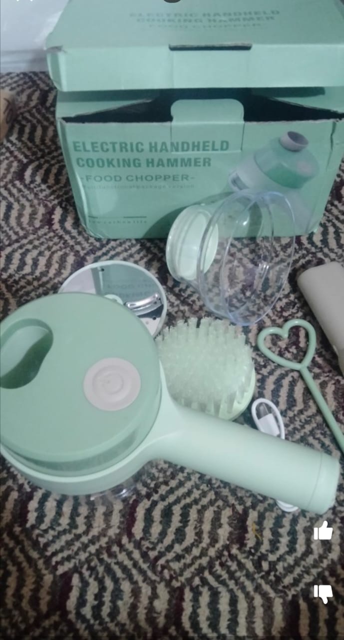 Electric Handheld Vegetable Cutter & Food Chopper – Multifunctional Kitchen Tool