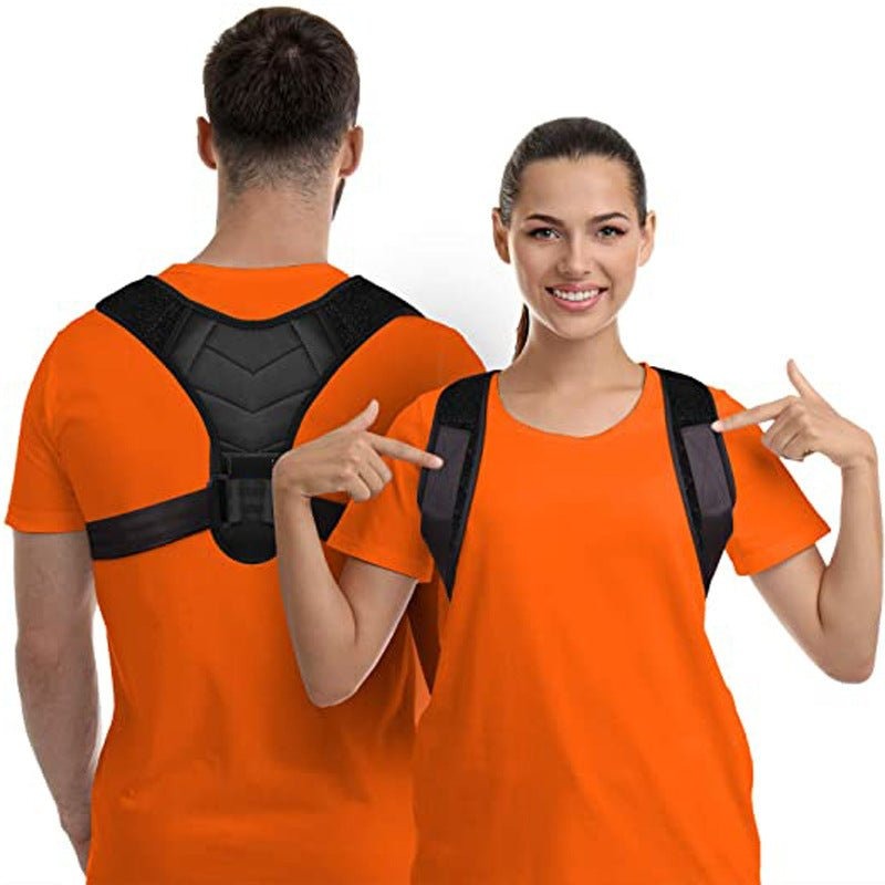 Adjustable Back Support Belt – Breathable Posture Corrector & Spine Support Brace