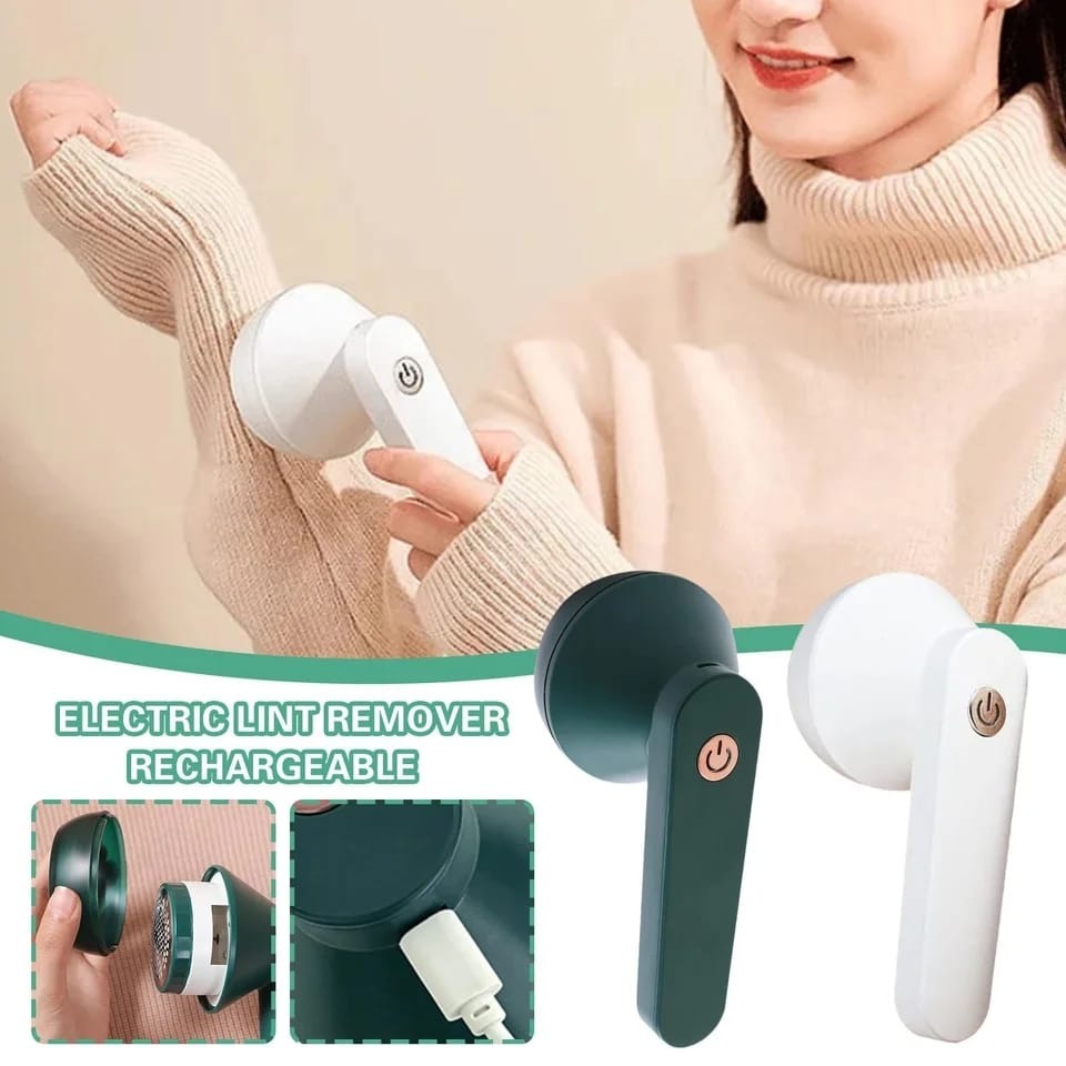 Electric Lint Remover for Clothing – Rechargeable Fabric Shaver & Anti-Pilling Trimmer