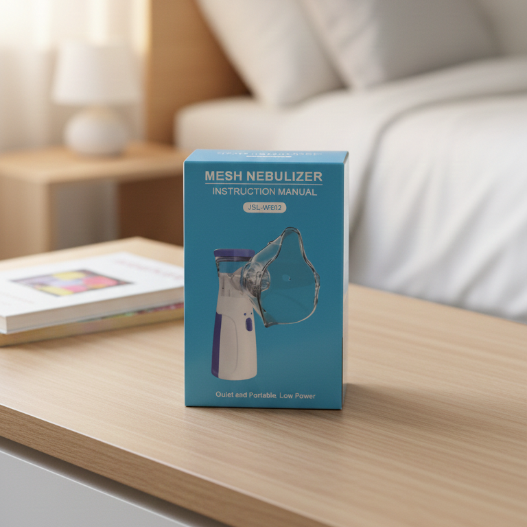 Portable Mesh Nebulizer JSL-W302 – Quiet Low-Power Personal Inhaler