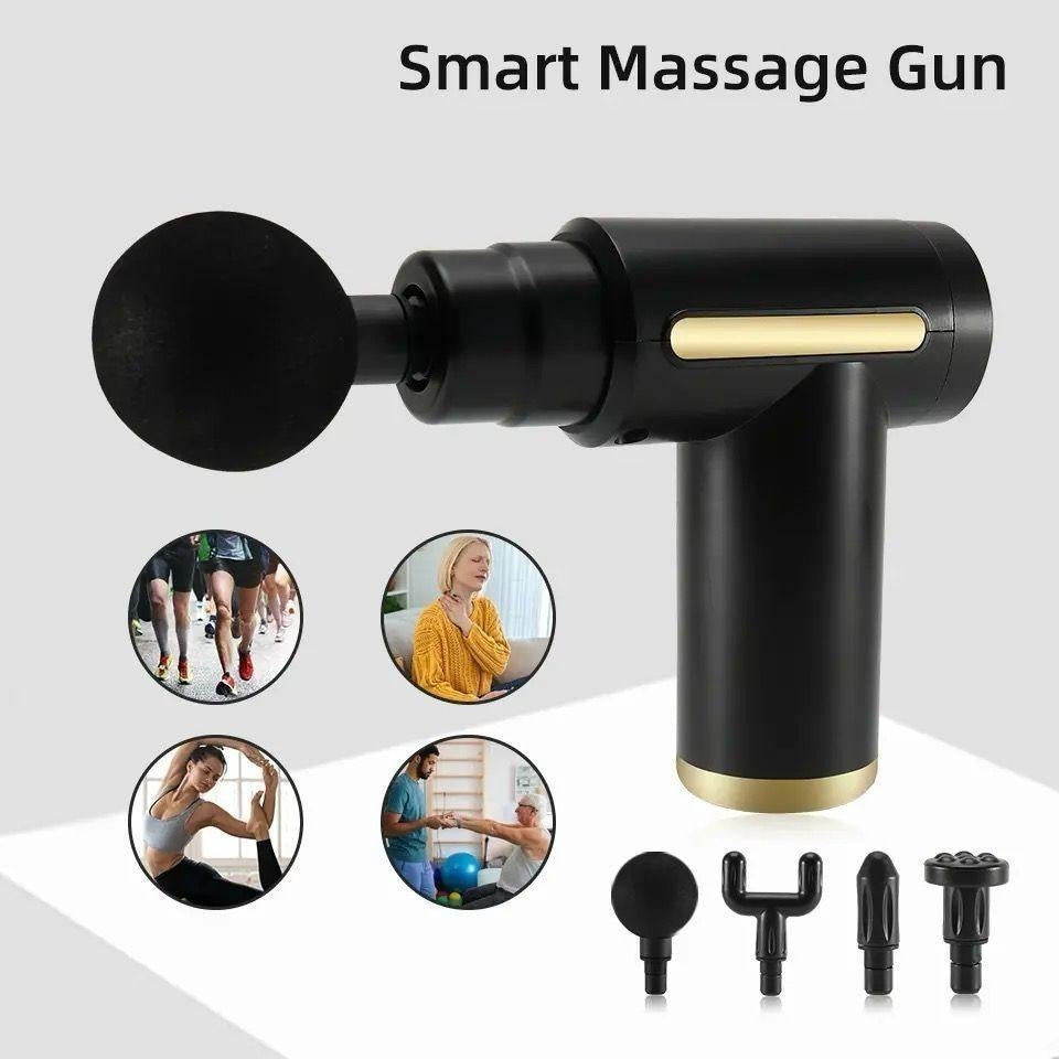 Portable Rechargeable Deep Tissue Massage Gun