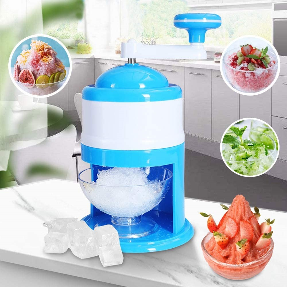 Manual Ice Crusher & Shaver Machine – Gola Ganda Snow Cone Maker