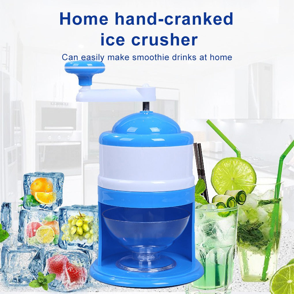 Manual Ice Crusher & Shaver Machine – Gola Ganda Snow Cone Maker