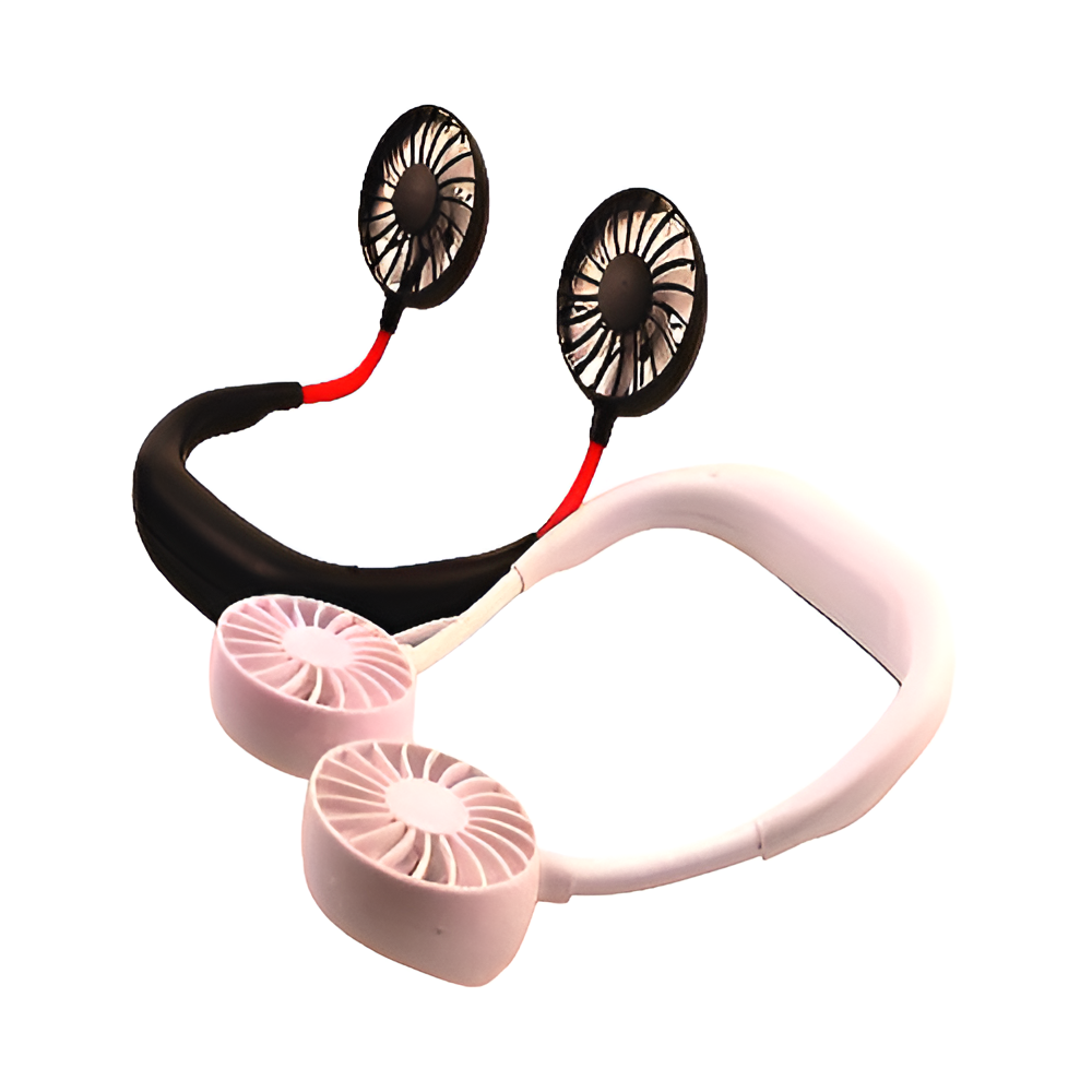 7-Wing Neck Fan – Rechargeable Portable Personal Cooling Fan