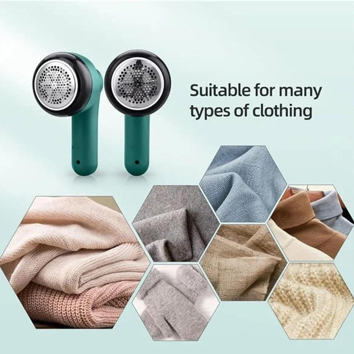 Electric Lint Remover for Clothing – Rechargeable Fabric Shaver & Anti-Pilling Trimmer